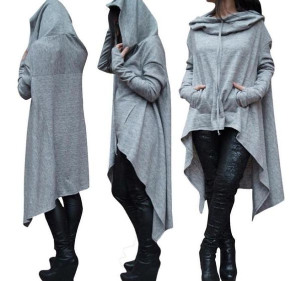 

fashion long sleeve hoodies jackets women fashion solid casual coat autumn blouses sweatshirts pullover outwear jumper women clot76451910, Black