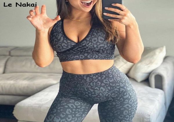 

adapt animal seamless leggings leopard yoga legging high waist gym tights seamless yoga pants for women fitness jogging trousers 24571032, Black