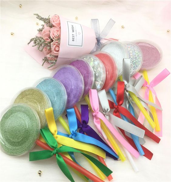 

shimmer lollipop lashes package box 3d mink eyelashes boxes fake false eyelashes packaging case empty eyelash box cosmetic tools1805273