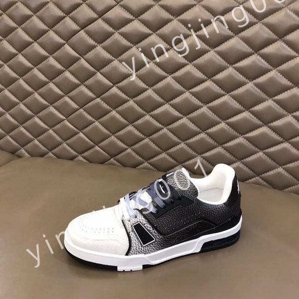 

mens sneakers fashion trend oblique side classic floral designer casual versatile mens outdoor driving airport walking rd220631, Black