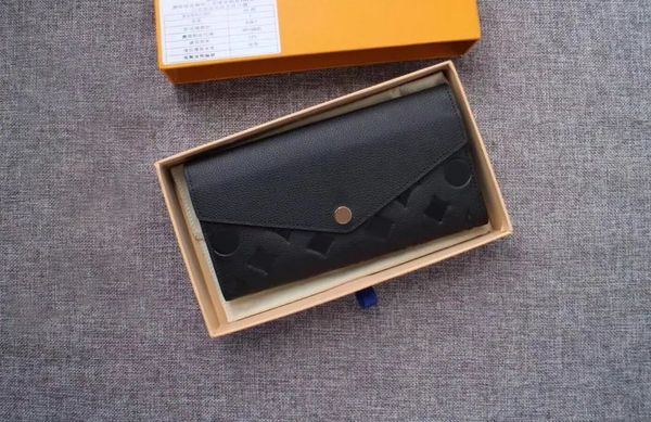 

classic designer wallet brand new lychee purse leather designer bag zipper business card holder fashion long square change mini, Red;black