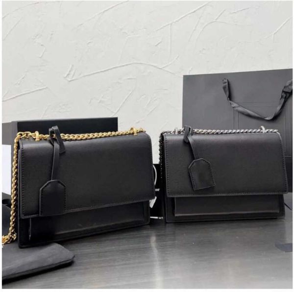 

leather luxury designer bag shoulder bags tote women's plain square crossbody cover simple style female purses luxury