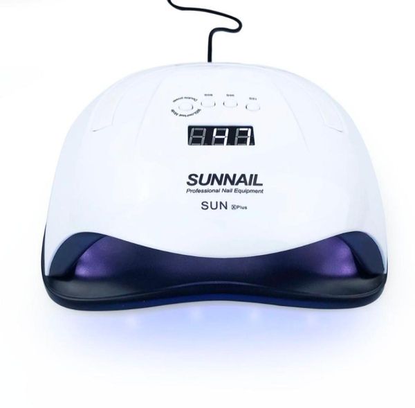 

2018 new 80w led uv nail lamp sun x plus nail dryer automatic sensor professional pedicure manicure dryer light machine art tool6371987