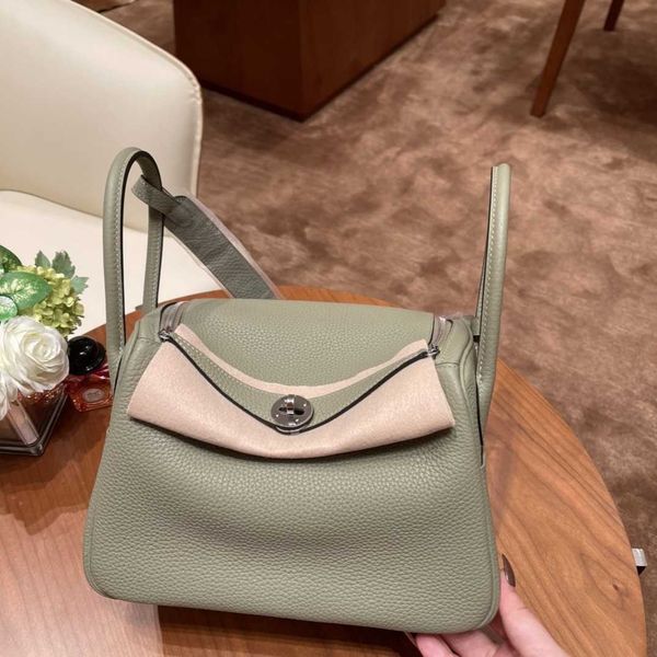 

9a original edition h ermes lindiss bags online shop family high set hand sewing lindi bag 26 layer cow leather womens shoulder messenge wit