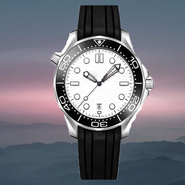 

8215 racing watches montre luxe watches ceramic ring automatic mechanical luminous sapphire folding buckle waterproof self-wind fashion omg, Slivery;brown