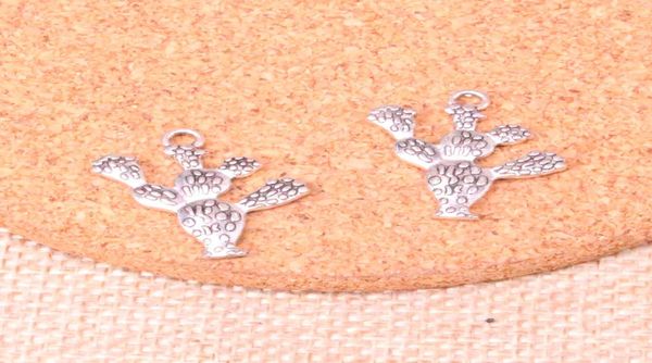 

63pcs charms cactus desert 2320mm antique making pendant fitvintage tibetan silverdiy handmade jewelry3571263, Bronze;silver