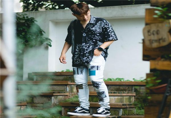 

2021mens jeans european and american high street brand wash zipper simple fashion slim men6258968, Blue