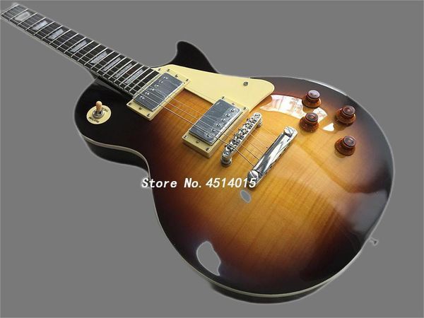 

paul standard 50s heritage cherry sunburst made in 2023 no fee up electric guitar