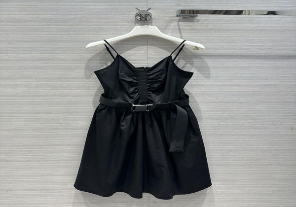 

milan dress 2023 new spring summer panelled designer dress brand same style dresses 0418-189168037, Black