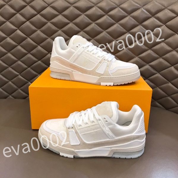 

2023 new luxury sneakers shoes runner trainer casual shoes women platform lateral greca print lace up leather fashion outdoor desginer mens, Black