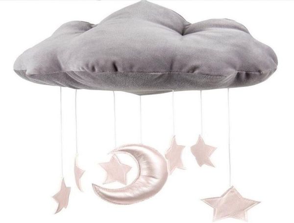 

ins baby room decoration 3d clouds star baby crib accessories take pictures of the scene props newborn bed ornaments1022196