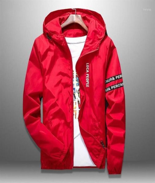 

hooded jacket men windproof autumn spring mens bomber jackets slim fit 2020 casual thin coat men039s sportswear fashion 2072474799, Black;brown