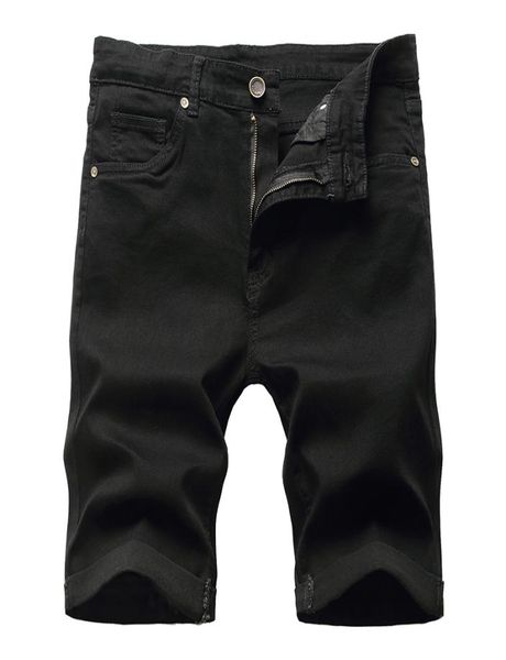 

summer men039s casual loose tooling breathable shorts 5point jeans3197466, Blue