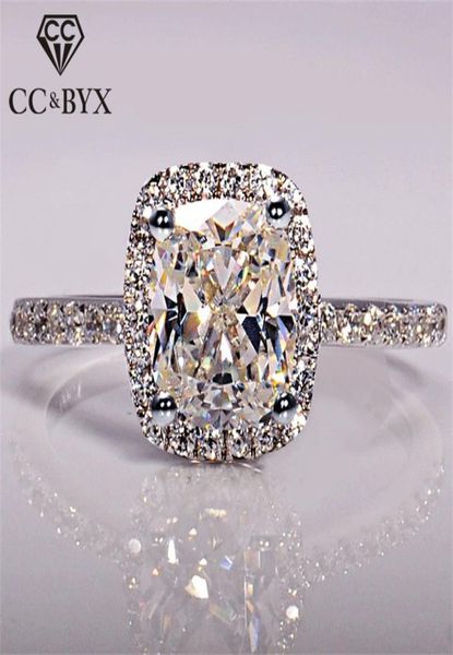 

rings for women bridal wedding trendy jewelry engagement ring white gold color4350506, Silver