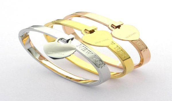 

designer love positive bracelets bangle luxury womens heart bracelet jewelry 925 silver woman mens bracelet birthday christmas gif5428660, Black
