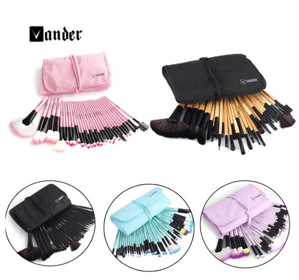 

vander 32 pcs makeup brush set synthetic professional makeup brushes foundation powder blush eyeliner brushes pincel maquiagem us3347698