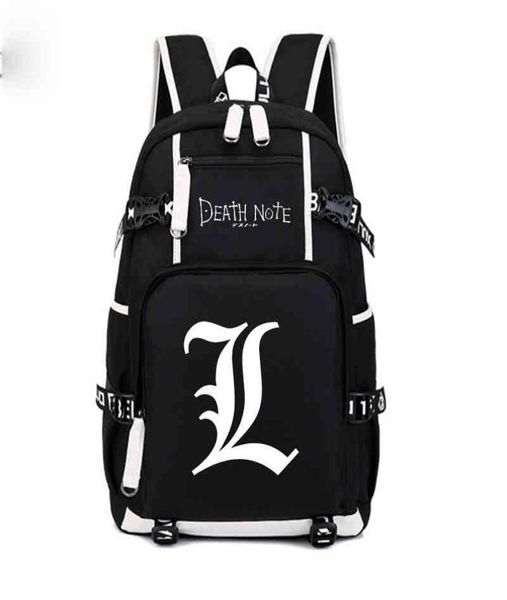 

anime death note usb backpack school bags bookbag men women travel laprucksack kids knapsack gift 2202104765445