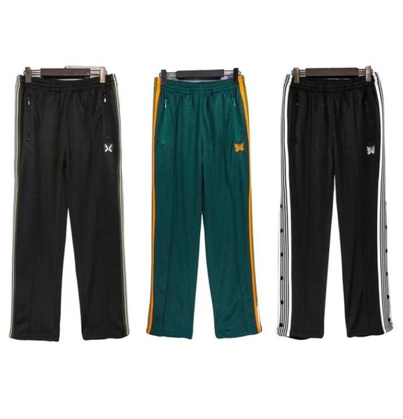 

striped pants men women 1 sweatpants embroidered trouser2045043, Black