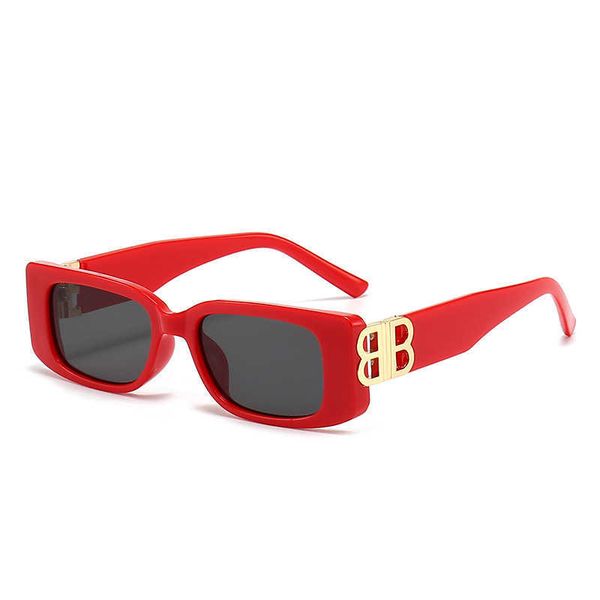 

new bb fashionable uv proof tiktok net red sunglasses, White;black