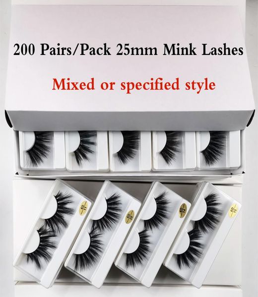 

whole 25mm lashes 3050100200 pairs 25 mm false eyelashes thick strip mink lashes bulk makeup dramatic long mink eyelashes c7220264