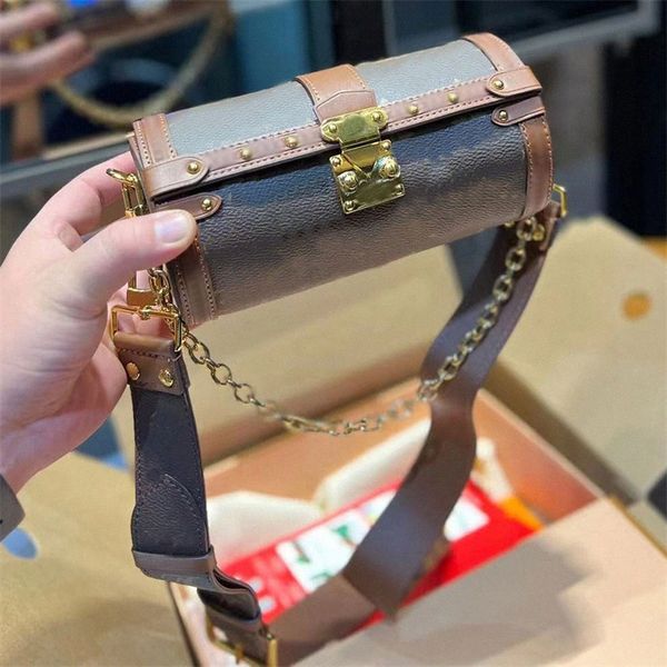 

designer bags papillon adjustbale straps crossbody bag with chain tote bag shoulder handbag rivet pillow fashion women bag 59da#