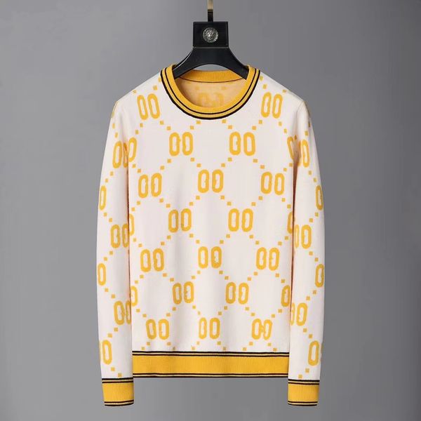 

2023 autumn winter pullover sweaters men women designer knitwear jumper knit sweater men's fashion letter print sweatshirt stylist jump, White;black