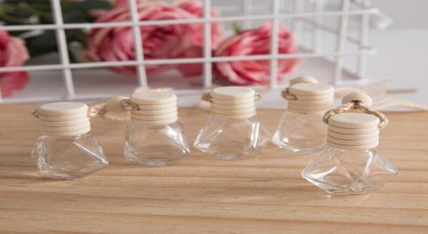 

wooden car perfume empty bottles aromatherapy essential oil bottle creative cars interior supplies hanging air freshener diffuser8878910