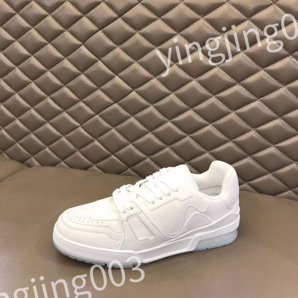 

luxurys trainer casual shoes sports shoes golden fashion men women casual shoes white leather flat shoe quality 39-45 rd220803, Black
