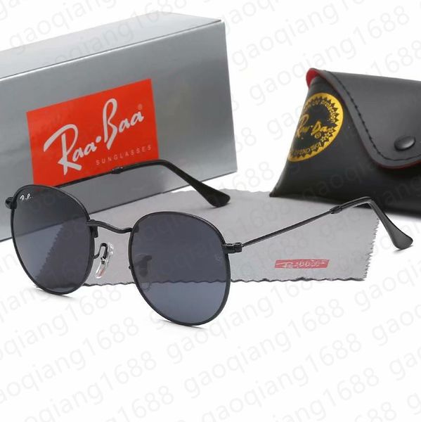 

men rb3447 rao baa classic brand retro women sunglasses bans luxury designer eyewear bands metal frame designers ray sun glasses woman, White;black