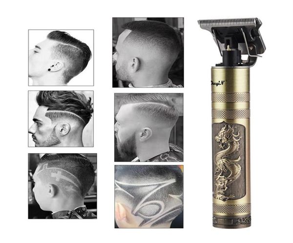 

usb rechargeable t9 barber scissors baldheaded hair clipper electronic shaving machine trimmer cordless shaver 0mm men19722816583