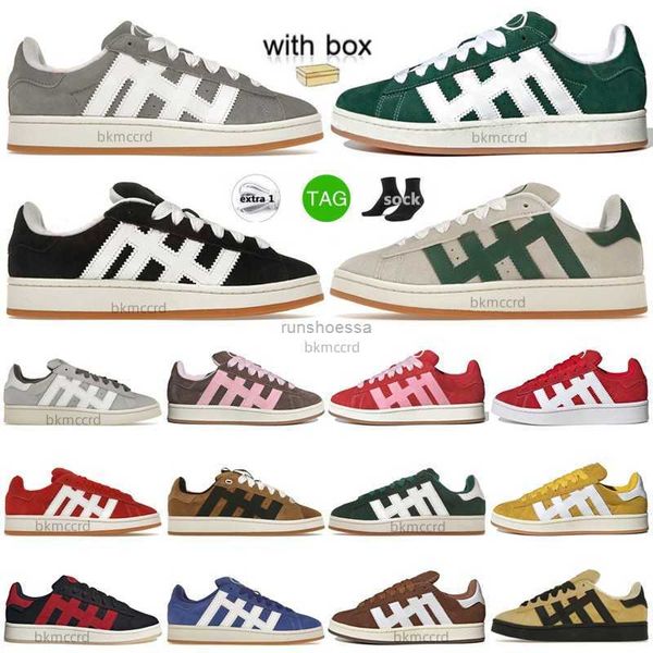 

designer campus 00s black grey dark green cloud white ambient sky semi lucid blue luxurys mens casual sneaker womens trainers