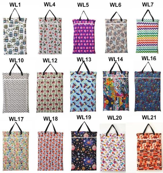 

sigzagor large hanging wetdry pail bag for cloth diaperinsertsnappylaundry with two zippered waterproof reusable19 choice4444845