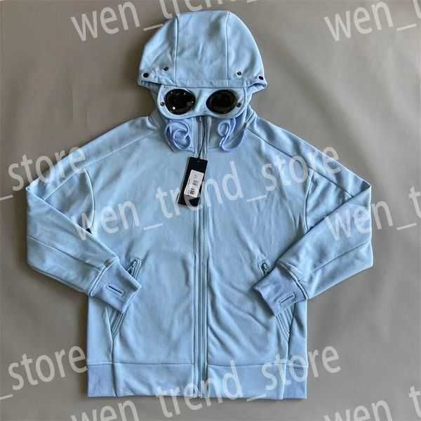 

men's hoodies sweatshirts cp hooded jackets windproof storm cardigan overcoat fashion company hoodie zip fleece lined coat men 13ilhv k, Black