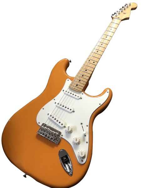 

player st 2021capri orange mexico electric guitar