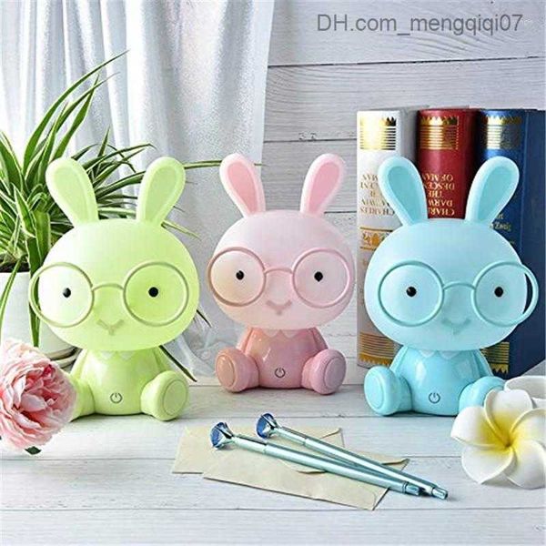 

lamps shades night lights led light touch cartoon table lamp baby kids room bedside nightlight christmas gifts decor home bedroom party z230
