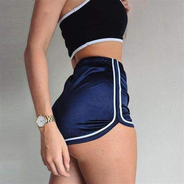 

new 2018 women shorts summer silk slim beach casual white egde shorts sport short334b9330391, Brown;gray
