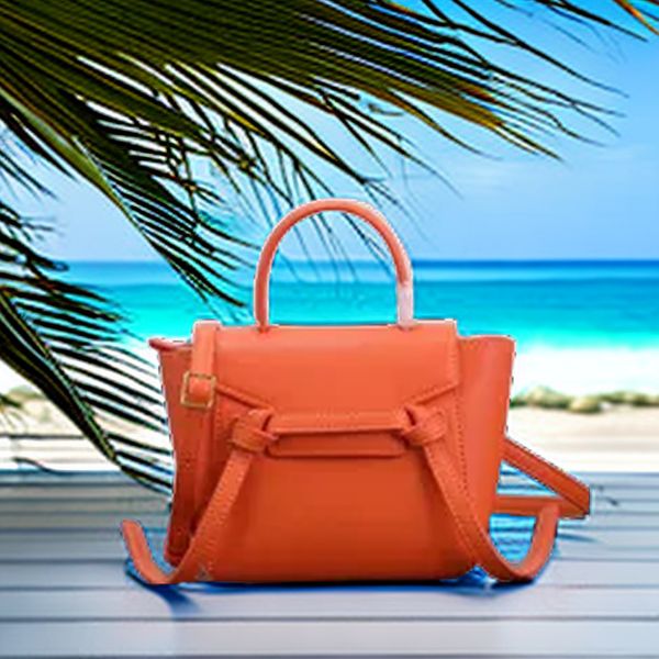 

2023 european and american boutique cowhide women's bag new yellow large capacity flap personalized unique appearance single shoulder c