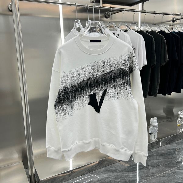 

men's plus size sweaters hoodies in autumn / winter acquard knitting machine e custom jnlarged detail crew neck cotton 23tf, Black;brown