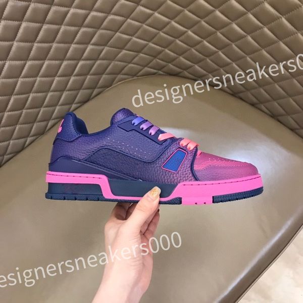 

luxurys fashion men casuals shoes thick bottoms running sneakers popular elastic band low leather designer outdoor run casual athletic shoe, Black