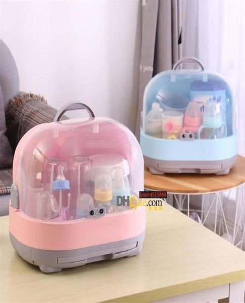 

baby bottle drying rack 3 colors feeding bottles cleaning storage nipple shelf pacifier cup holder 21c328082714384