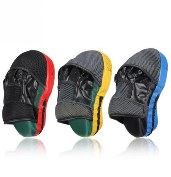 

1pcs hand target mma boxing mitt for focus punch pad training glove karate muay thai kick 3 colors272z9102080