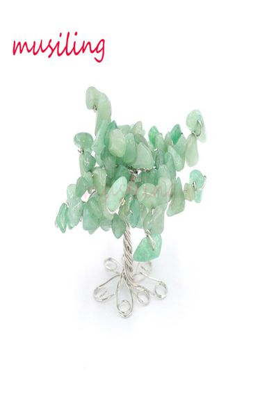 

life tree decoration family display goods natural gem stone reiki healing pendulum charms amulet accessories women mens jewelry3600850, Silver