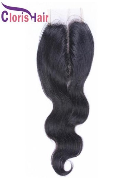 

pre plucked body deep wave straight 5x5 closures piece 130 density t part brazilian virgin human hair swiss lace closure natu71572181, Black;brown