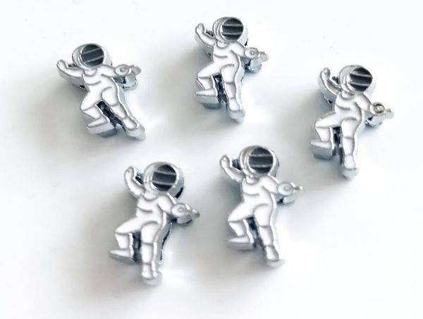 

10pcs 8mm enamel fencing player slide charms fit 8mm pet dog collar name belts straps bracelets tags2215106, Bronze;silver