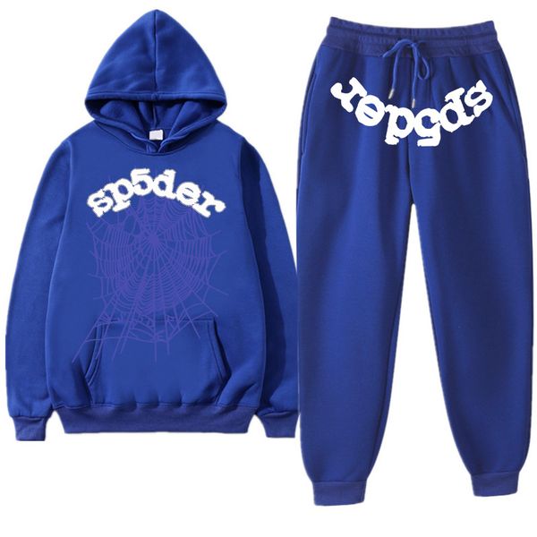 

spider pink sp5der hoodies young sweatshirts streetwear thug men hoodies 555555 angel hoody men women 11 web pullover fast way s-2xl, Black