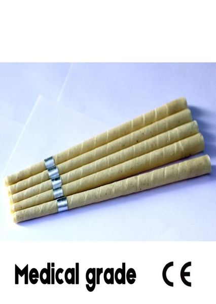 

71 pairslot ce approved grade smoke natural beewax ear candleear waxing conewithout residue discs2535191