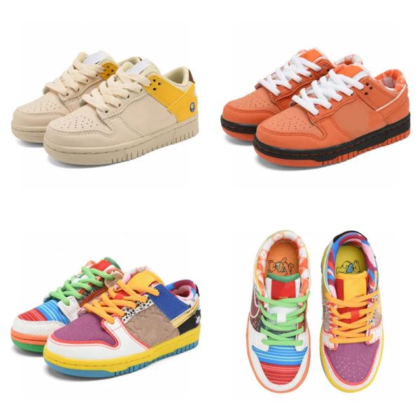 

concept low sb orange lobsterinfant sb kids running shoes lx banana gradeschool runner td sneakers big boys girls toddler preschool children, Black