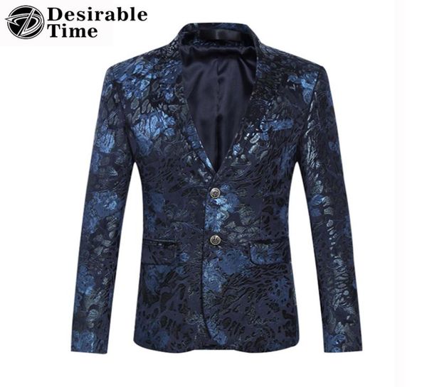 

whole mens velvet patchwork blazers and jackets new arrival 2017 fashion stage party casual floral blazers for men dt3698777827, White;black