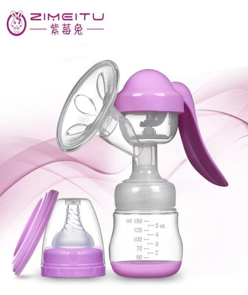 

manual breast pumps breast feeding bottle bpa baby nipple suction women feeding breast pump pregnant baby care5470359