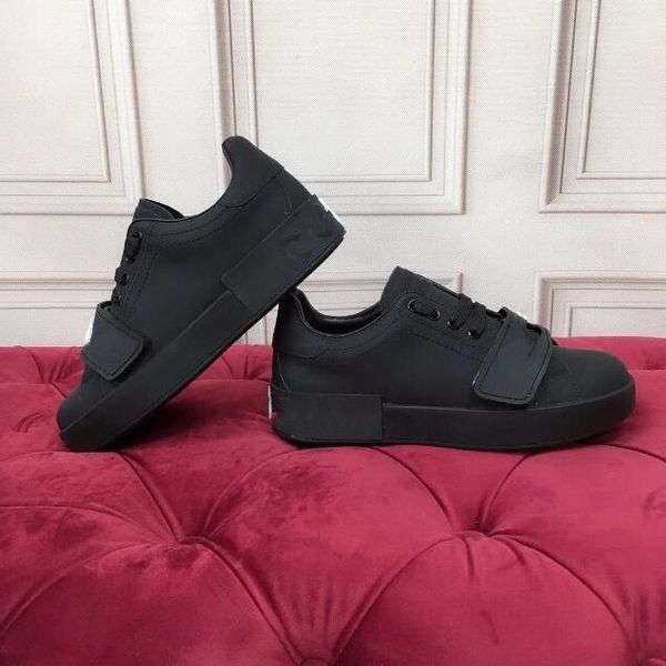 

high-quality couples simple joker casual leather shoes men's shoes solid white shoes low tide shoes., Black